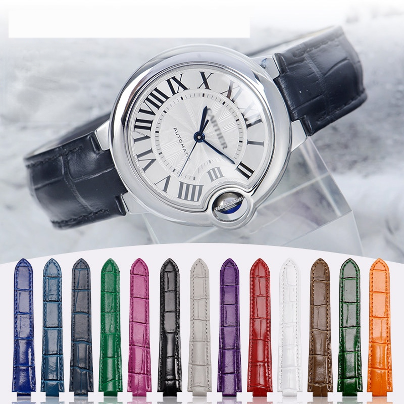 Premium soft calfskin watchban - đánh giá và giá Cartier Watch Ballon Bleu