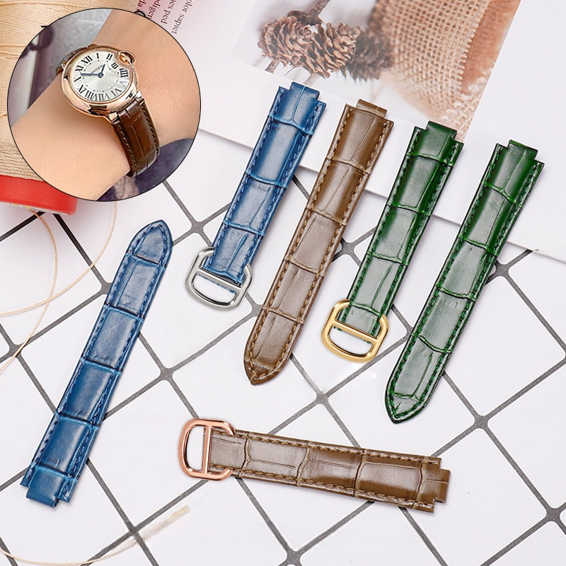 Premium soft calfskin watchban - đánh giá và giá Cartier Watch Ballon Bleu