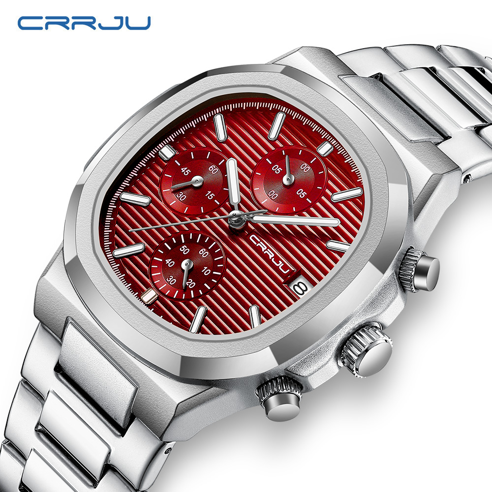 CRRJU Luxury Man Watch Busines - đánh giá và giá Patek Philippe Watch Nautilus