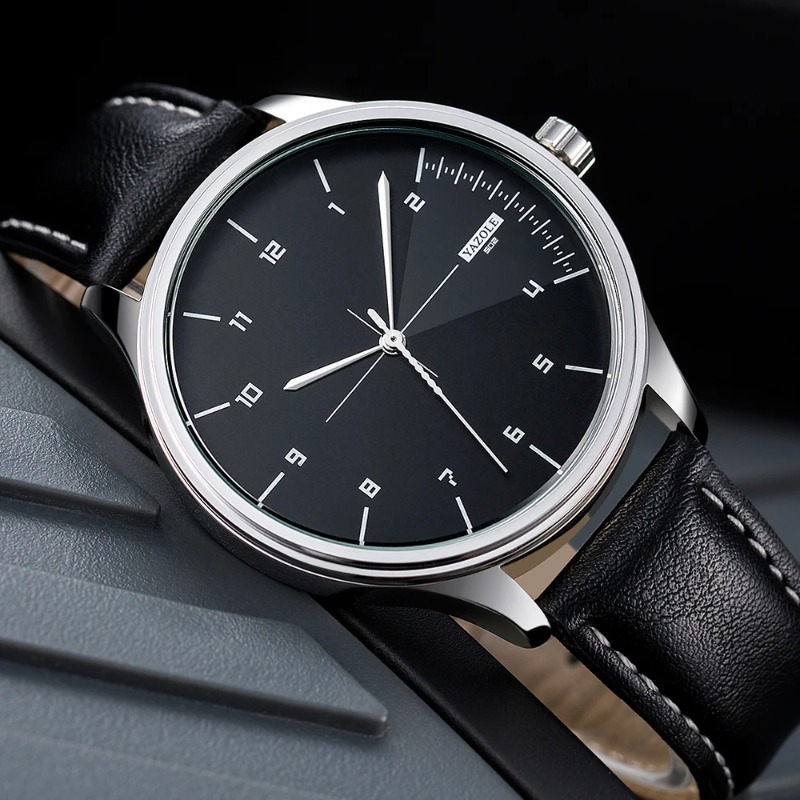 YAZOLE Men Watch Business Casu - đánh giá và giá Leather Watch Band Men